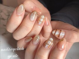 《チェックネイル》