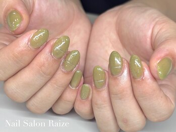 ライズ 本町店(Raize)/シンプルネイル/グリーン