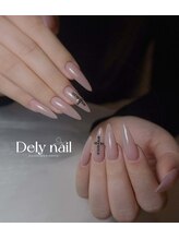 デリーネイル(Dely_nail)/甘辛ミックスクロスの大人地雷系