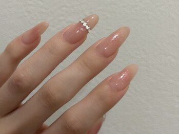 ｎａｉｌ　ｓａｌｏｎ　Ｍｉｌｌｅの写真/【NEWOPEN★無料P有】シンプルだからこそフォルムにこだわった美しい仕上がりに♪丁寧なケアでモチも抜群◎