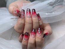 ウメネイルスタジオ(UME NAIL STUDIO)/長さだしやり放題×つけ放題
