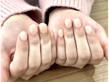 新人ネイリストワンカラーネイル