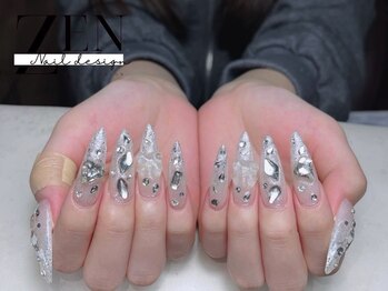 ゼン ネイル デザイン 池袋(ZEN NAIL DESIGN)/長さだしやり放題×つけ放題