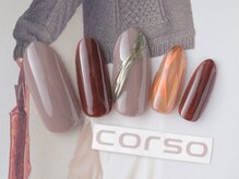 コルソケーツー 梅田茶屋町(corso k-two)/冬ネイル13/茶屋町中津中崎町