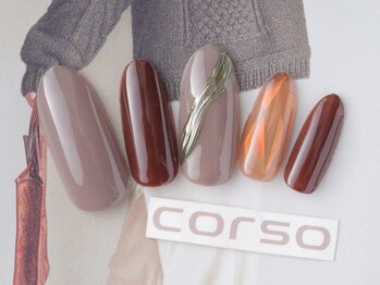 コルソケーツー 梅田茶屋町(corso k-two)/冬ネイル13/茶屋町中津中崎町