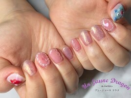 【自爪ネイル】３Dネイル