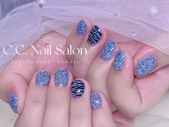 シーシーネイルサロン 池袋(C.C.Nail salon)/フラッシュネイル