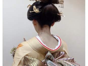 ゼノン小町 ルクアイーレ店(ZENON小町)/神前式、和装前撮り前に