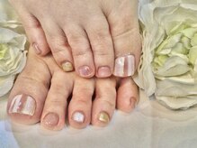 フリースタイル(Free Style)/☆ストライプ柄の秋色フット☆