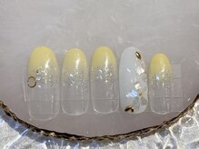 モンスリール 麻布十番(Mon Sourire)/ミモザイエローグラデーション