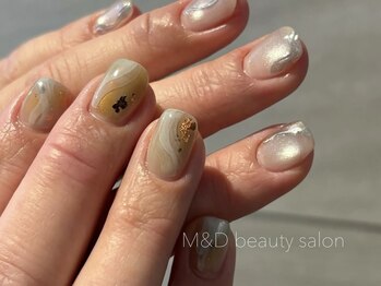 エムアンドディビューティサロン 銀座店(M&D)/お持ち込みデザイン♪