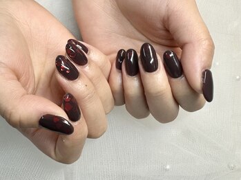 ボヌール ドゥ(Bonheur Deux)/#バレンタインネイル