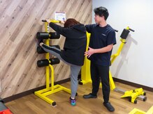 あーる整体院/マシンを使った施術