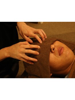 ヘッドスパで癒されたい