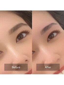 ハッピーアリスター(HAPPY ALISTER)/ノーメイクでこの眉毛/HBL