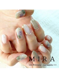 成人式ネイル