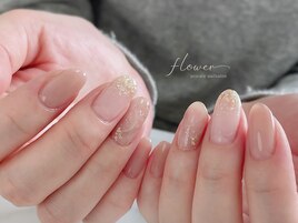 ナチュラル天然石☆お客様ネイル