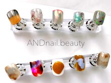 アンドネイル ビューティー(AND nail,beauty)/春ネイル/ニュアンス/藤沢
