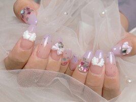 パープルグラデーション