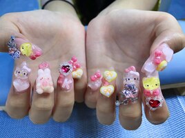 ワンカラーパーツつけ放題120分