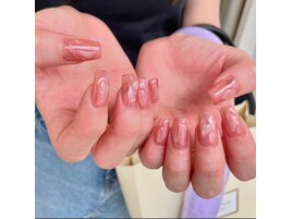 ぷっくりニュアンスネイル