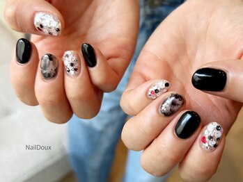 ネイル ドゥ 岡山駅前店(Nail Doux)/ホログラムネイル