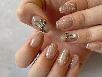 リアンスネイル ヴィヴィッド 岡山店(LianS nail ViViD)の写真/最旬トレンドアート・個性派・繊細なニュアンスネイルなど今まで思い通りにいかなかったデザインもお任せ*