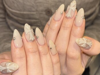 シェルネイル(SHELL NAIL)/クロム/ピアス/staff:takeda