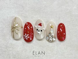 クリスマスネイル