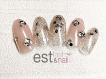 エストラッシュアンドネイル 銀座店(est lash&nail)/フラッシュラメネイル