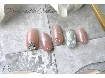 ピュアネイルアンドオンディーヌ/定額ラグジュアリーデザイン