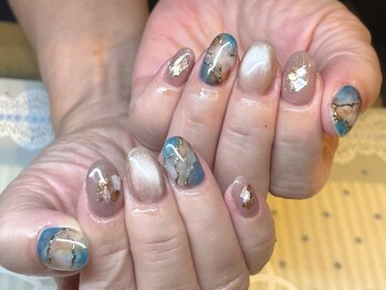 １０月　秋色ターコイズカラー