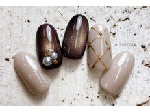 ネイルクローネ(nail crone)/大人チェックネイル