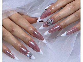 ベースカラー付きフレンチ¥9000