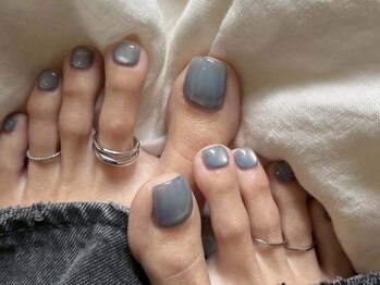 サインウィズラクエミニ(syne w Laque mini)の写真/夏に人気☆うるマグフットネイルで、サンダルの季節も足元からおしゃれに！マグネットも多数ご用意♪