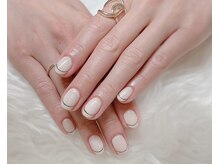 シェリエ(Cherie)/フレンチライン風ネイル