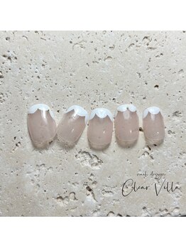 ネイルサロンクリアヴィラ(nail salon clear villa)/Design nuance¥9990