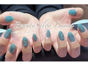 ルアナ(Luana)/グリッター/ポイントアート/寒色