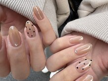 スノー ドロップ(Snow drop)/ドットネイル