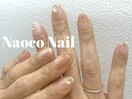 夏＊ヌーディーニュアンスネイル