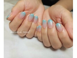 2色グラデーションネイル