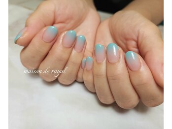 2色グラデーションネイル