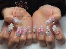ウメネイルスタジオ(UME NAIL STUDIO)/長さだしやり放題×つけ放題