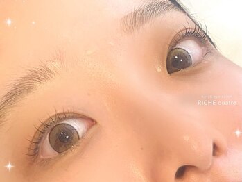 リッシュ キャトル 久屋大通店(RICHE quatre)の写真/NewOpen★！次世代まつ毛パーマ♪似合わせまつ毛パーマで魅力的なお目元へ。ナチュラルな仕上がり
