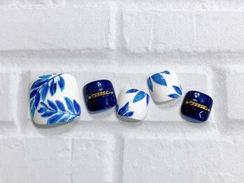 フィールネイル 天王町店(feelnail)/フットデザインコース　12500円