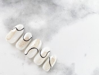 スリー(THREE)/Jan,2021/nail design