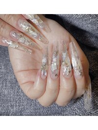 シェル埋め込みデザインスカルプ