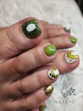 ネイルプラスユウ(NAIL+U)/フット★フルーツネイル