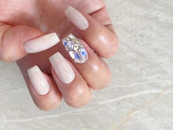 プティ アイビューティ 京橋店(peTiT eyebeauty)/ワンカラー シンプルネイル