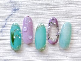 すずらんネイル